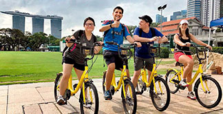 Ofo bikes now available in Singapore.