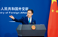 Chinese foreign ministry spokesperson Zhao Lijian.