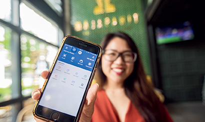 With mobile and online payments gaining popularity in Malaysia, Touch ‘n Go has emerged as a leading payment app. (XU Kangping)