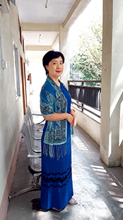 Kang Yong is a Chinese teacher with the Department of Chinese at Yangon University of Foreign Languages.
