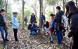 A team of resident volunteers conducts an animal survey in Shanghai. (WANG FANG)